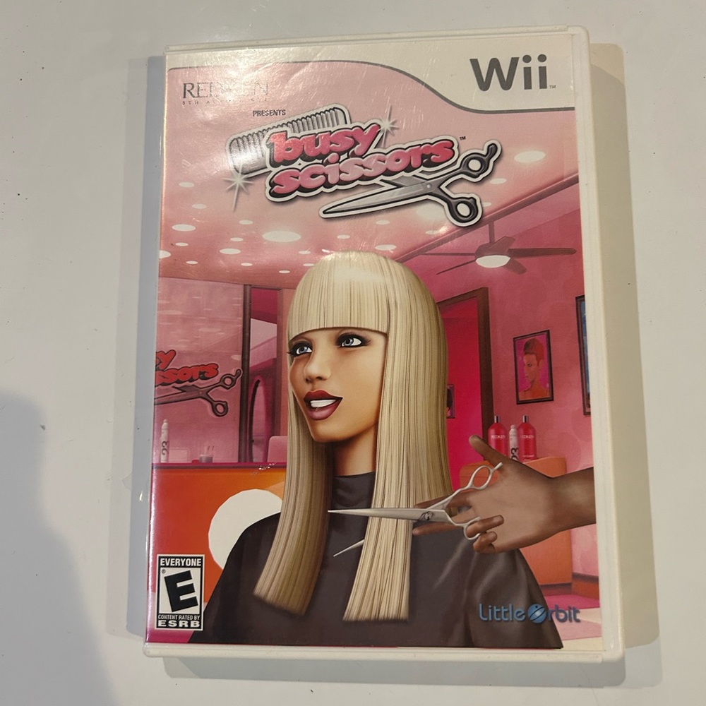 Wii Cd Game - busy scissors
